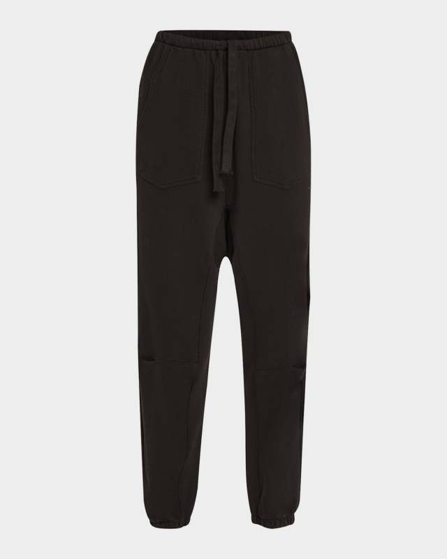 Dulce Drawstring Tapered Sweatpants